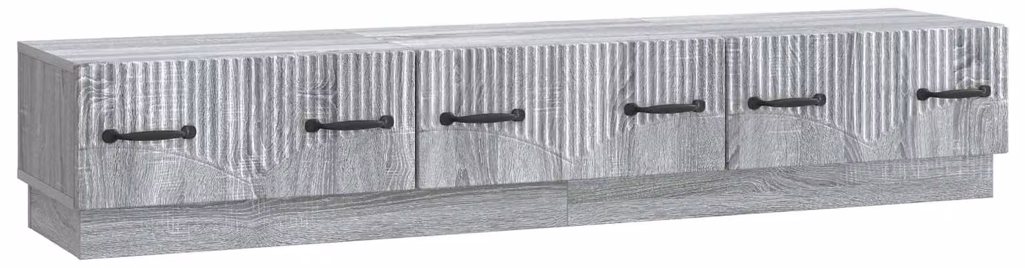 Mobile TV Grigio Sonoma 147 x 34,5 x 27 cm Legno ingegnerizzato