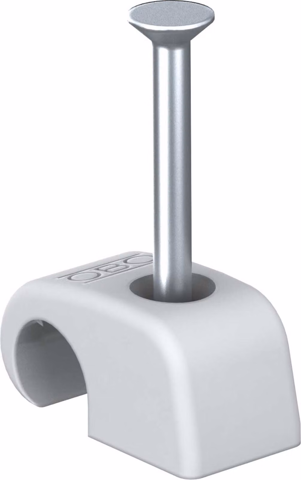 100 pezzi OBO Bettermann Clip adesiva con chiodo 2027 25 LGR 2228823