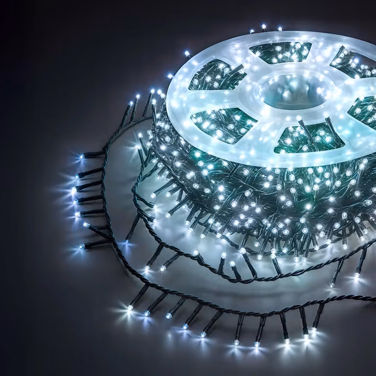 Catena Luminosa LED Dictrolux Bianco Freddo 60 metri