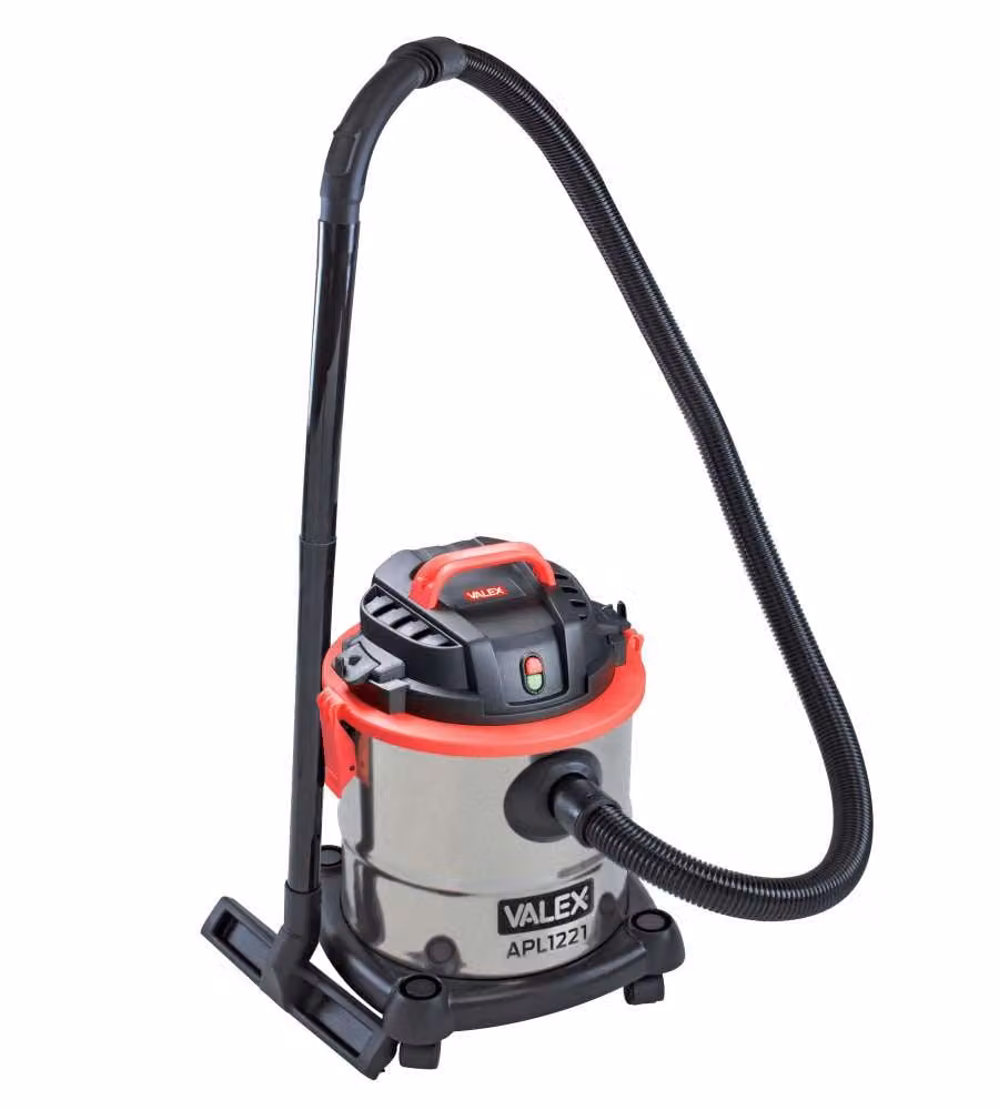 Valex Aspiratore Polvere e Liquidi 20L Grigio 1200W con Soffiaggio