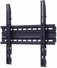 Supporto monitor TV parete ( 50 Kg ) VESA 600 x 400 ECONOMY Inclinabile Nero OM06145