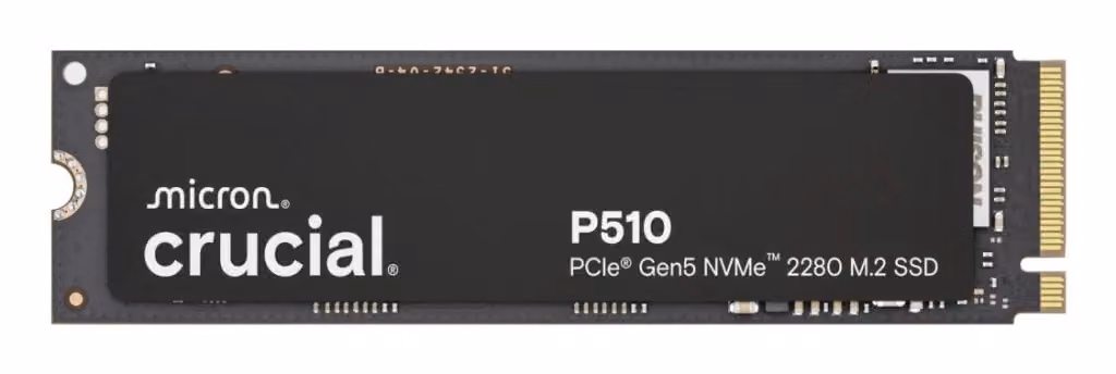 Crucial P510 SSD M.2 PCIe Gen5 1TB Nero CT1000P510SSD8 – 2