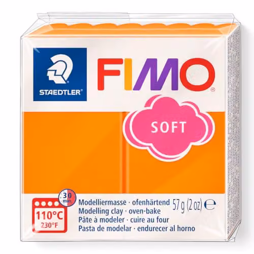Pasta fimo soft 42 - 56 g mandarino