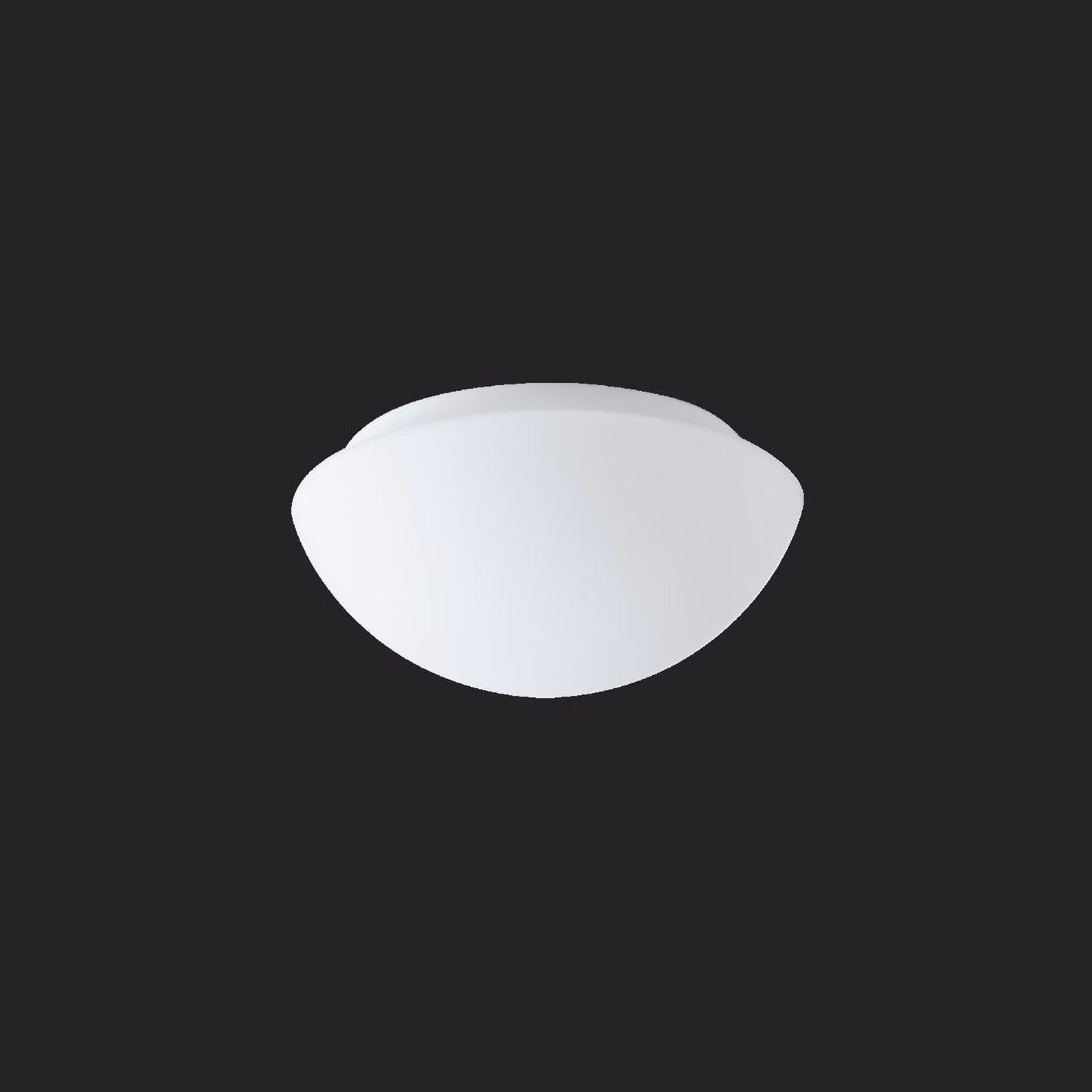 OSMONT AUR47075 AURA 1 apparecchio da soffitto/parete in vetro bianco IP43 4000 K 1W LED