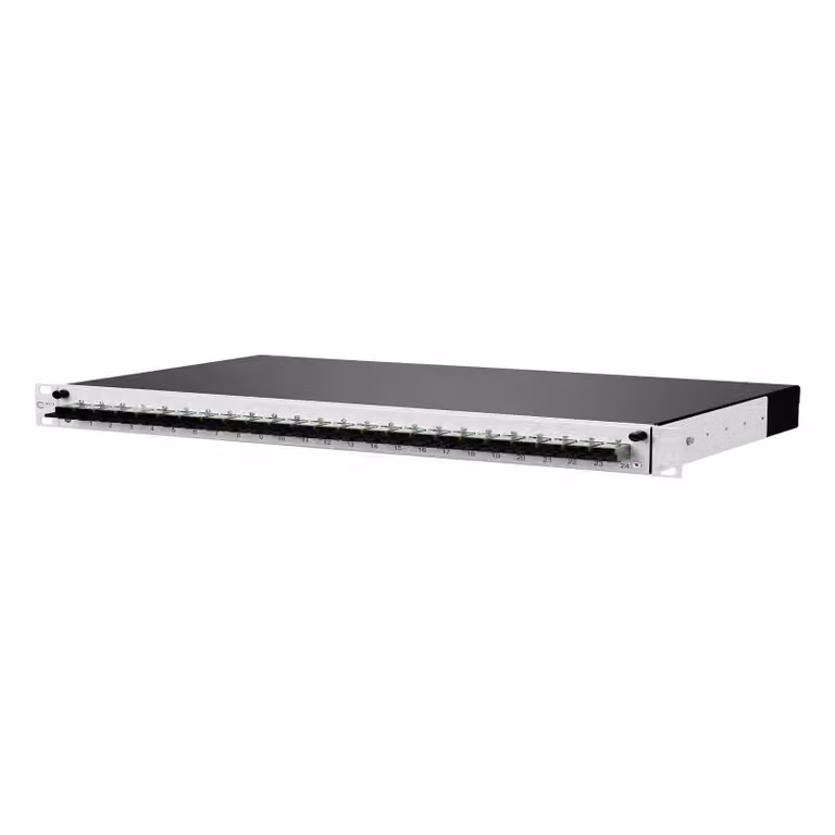 Metz Connect OpDAT slide pannello di connessione con giunzione 24xE2000-D APC (verde), OS2, grigio 1502695F24-E
