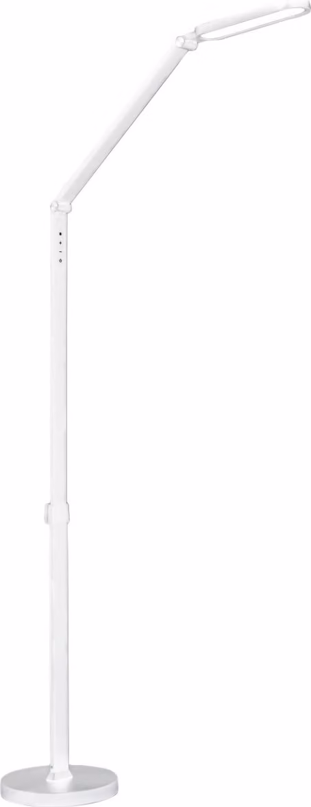 Lampada da terra a LED da 13 W, luce bianca a intensità regolabile, Ferrara Polux