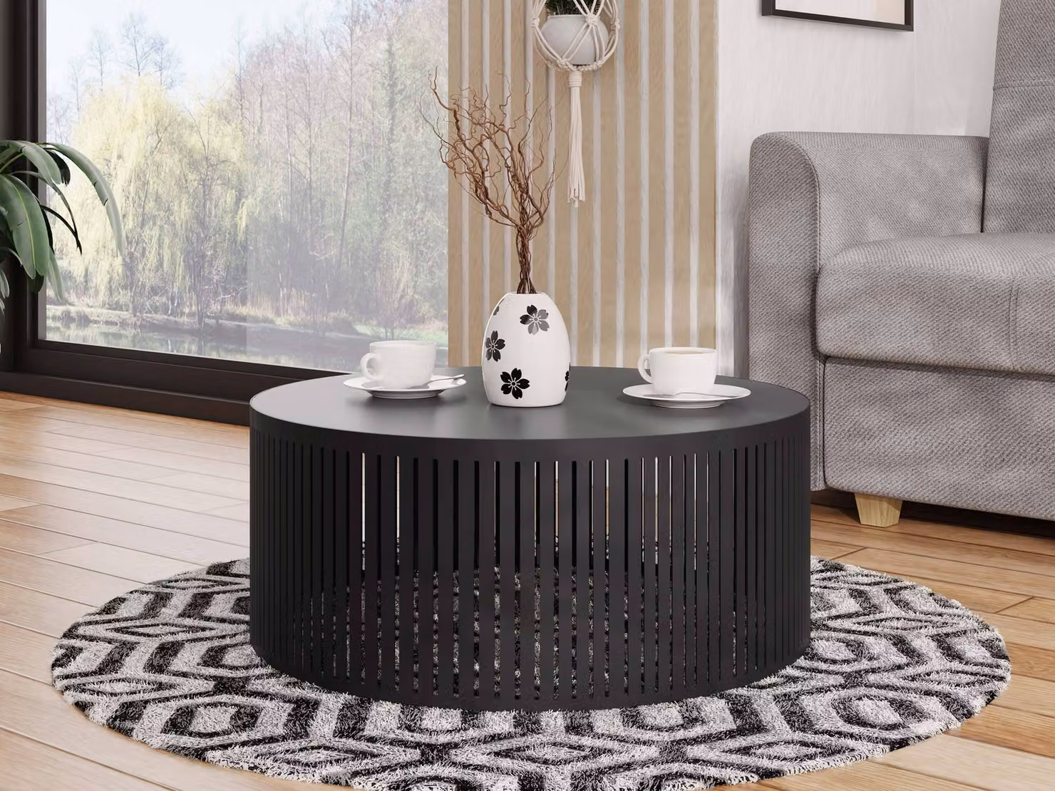 Tavolino da soggiorno TANTOS MINI - nero
