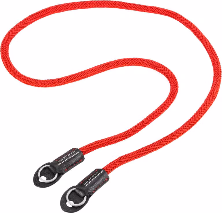 Photo Speed - Macchina fotografica (100 cm, nylon e pelle), colore rosso