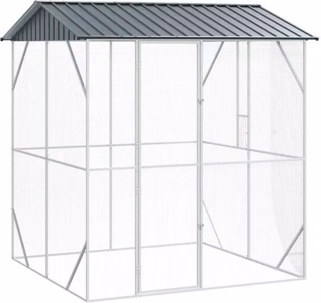 Gabbia per uccelli Antracite 215 x 208 x 247 cm 3325152
