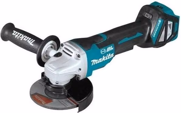Smerigliatrice angolare a batteria Makita DGA517ZJ LXT 18V Brushless con valigetta, diametro 125 mm, colore Nero Blu