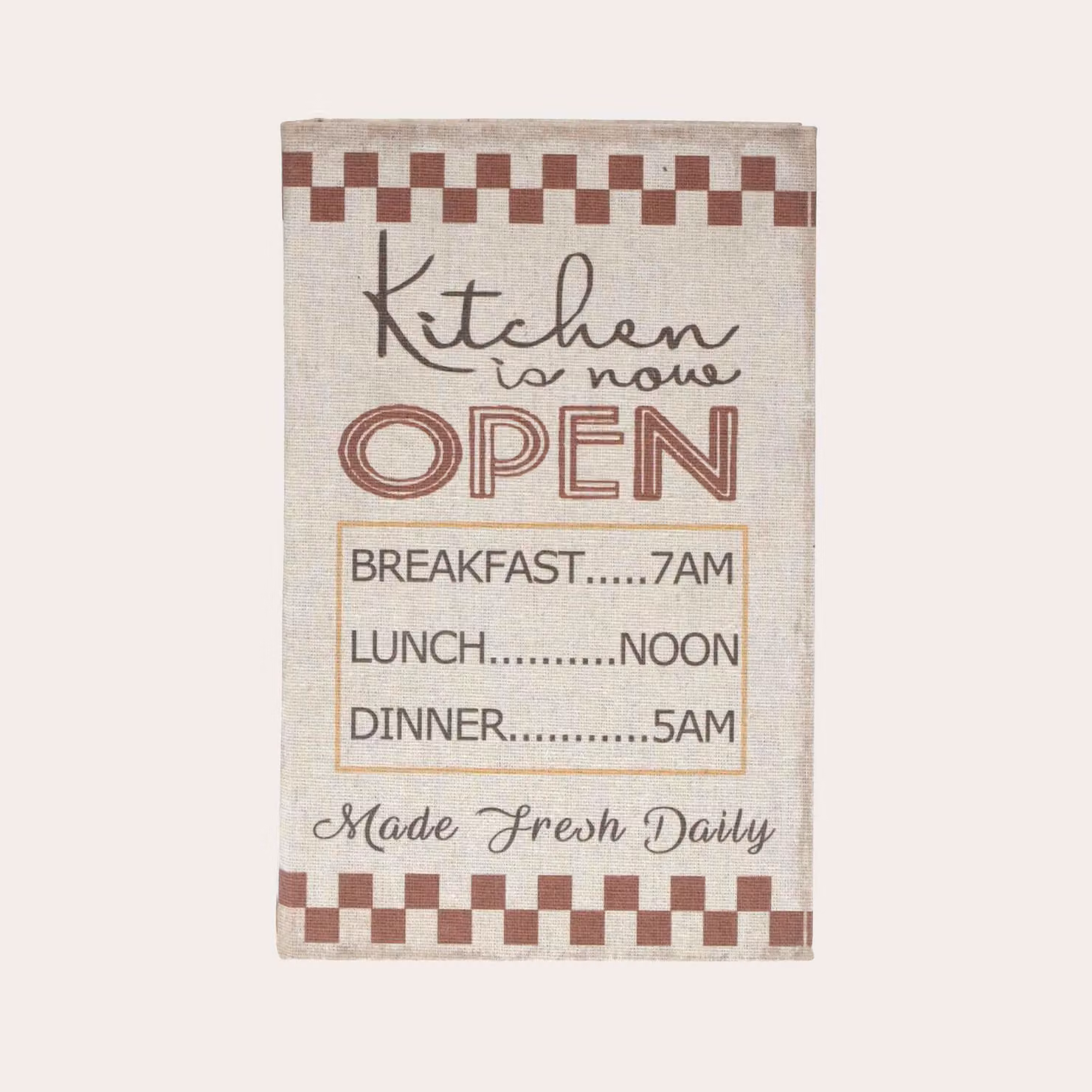 KEYHOMESTORE | Scatola Libro Decorativa "Kitchen"