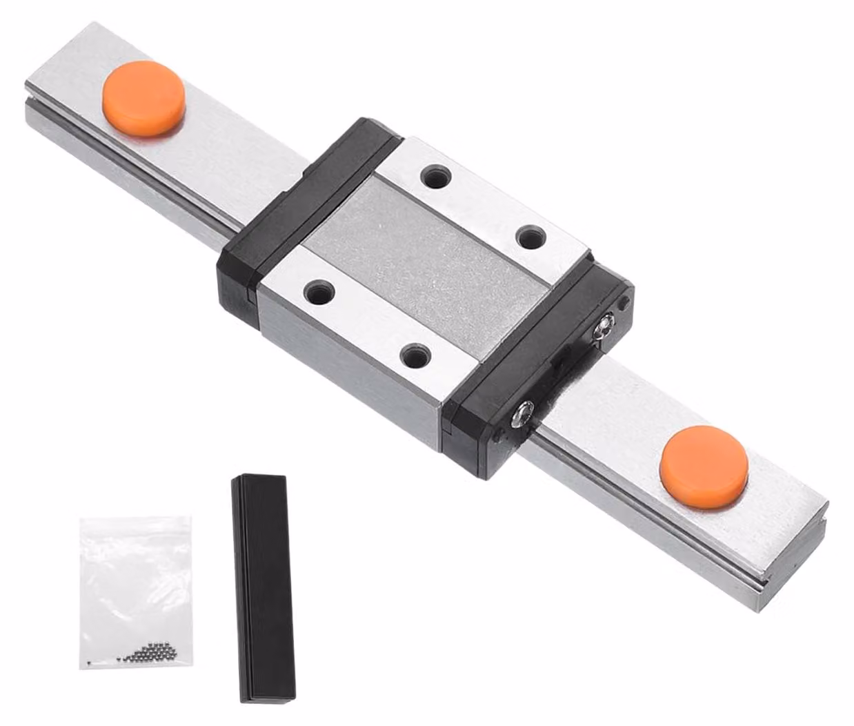Guida lineare da 150 mm con carrello in acciaio inossidabile per stampanti 3D