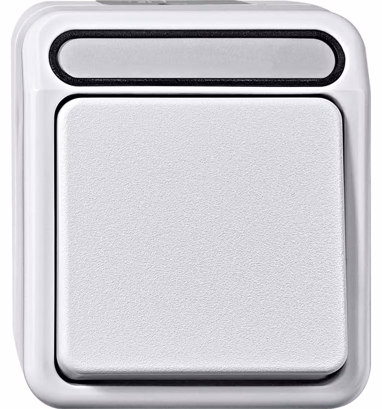 MERTEN MEG3150-8019 Contatto NA a pulsante 1 polo bianco polare AQUAS
