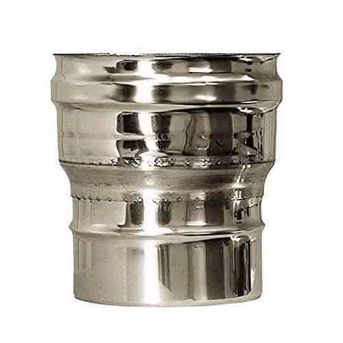 Raccordo caldaia canna fumaria DN 450 tubo acciaio inox 316