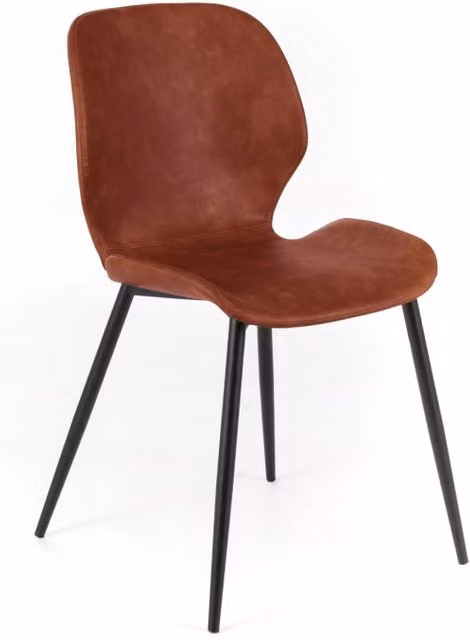 4x Sedia in soft-touch 55cm x 45cm H. 83cm