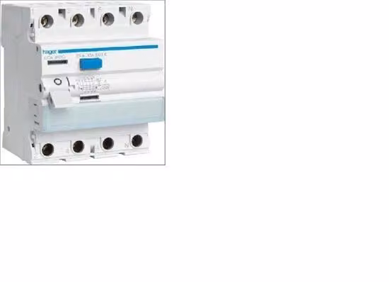 Interruttore di protezione RCD Hager Classe A CFA463G E2ZNA Bianco