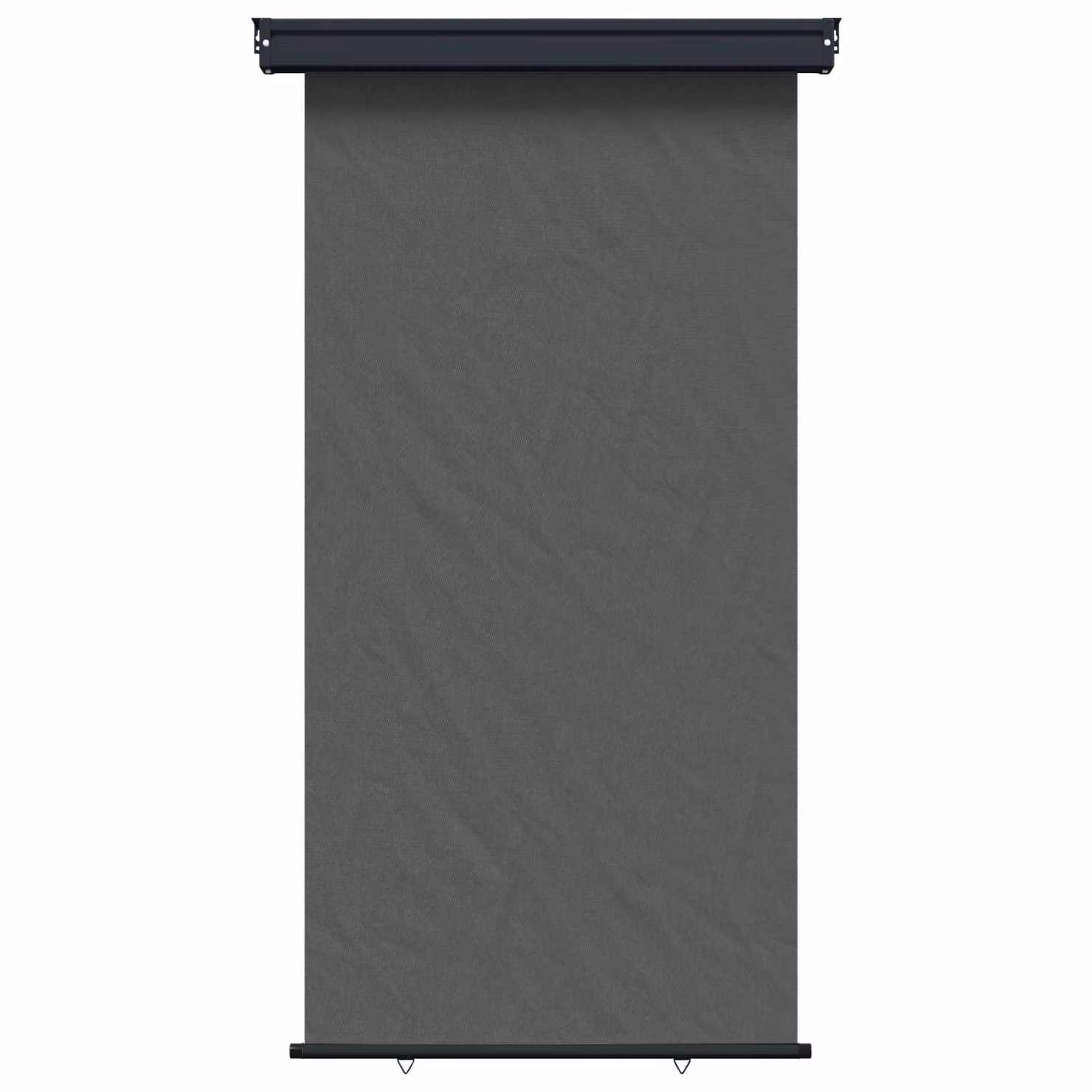 Tenda laterale per balcone vidaXL in poliestere antracite e grigio, L: 117 cm, H: 250 cm