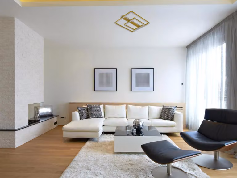 Lampada a soffitto a LED con telecomando, 95W - J3367/G