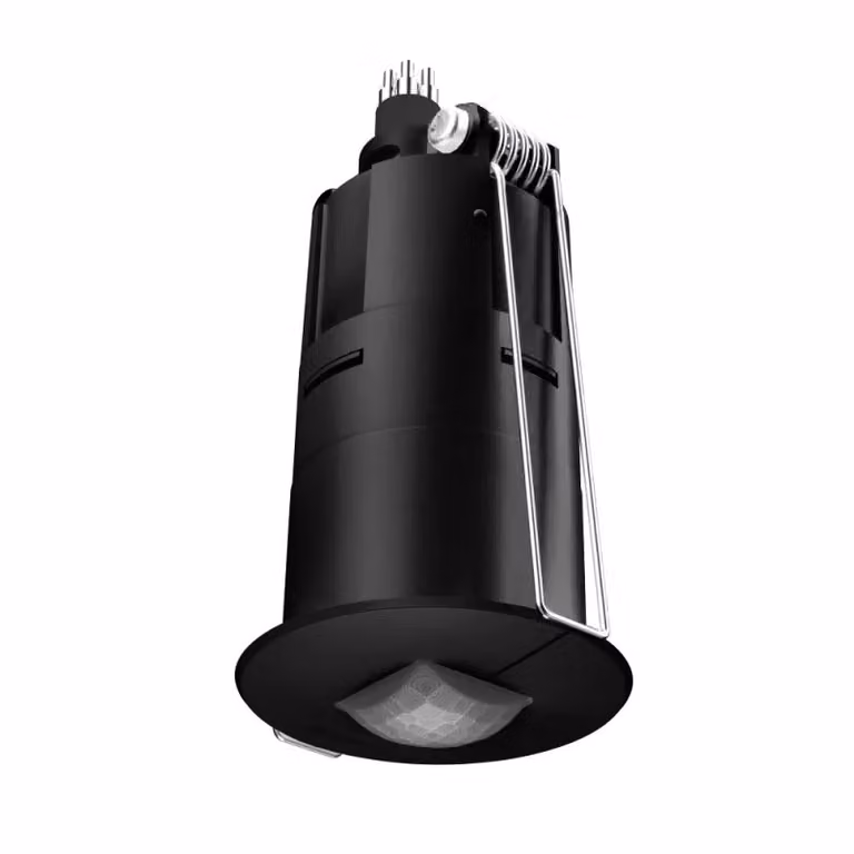 Rilevatore di presenza Steinel a infrarossi passivi, da incasso a soffitto, IP65, campo di rilevamento a 360° max: 6 x 6 m (36 m²) 068646