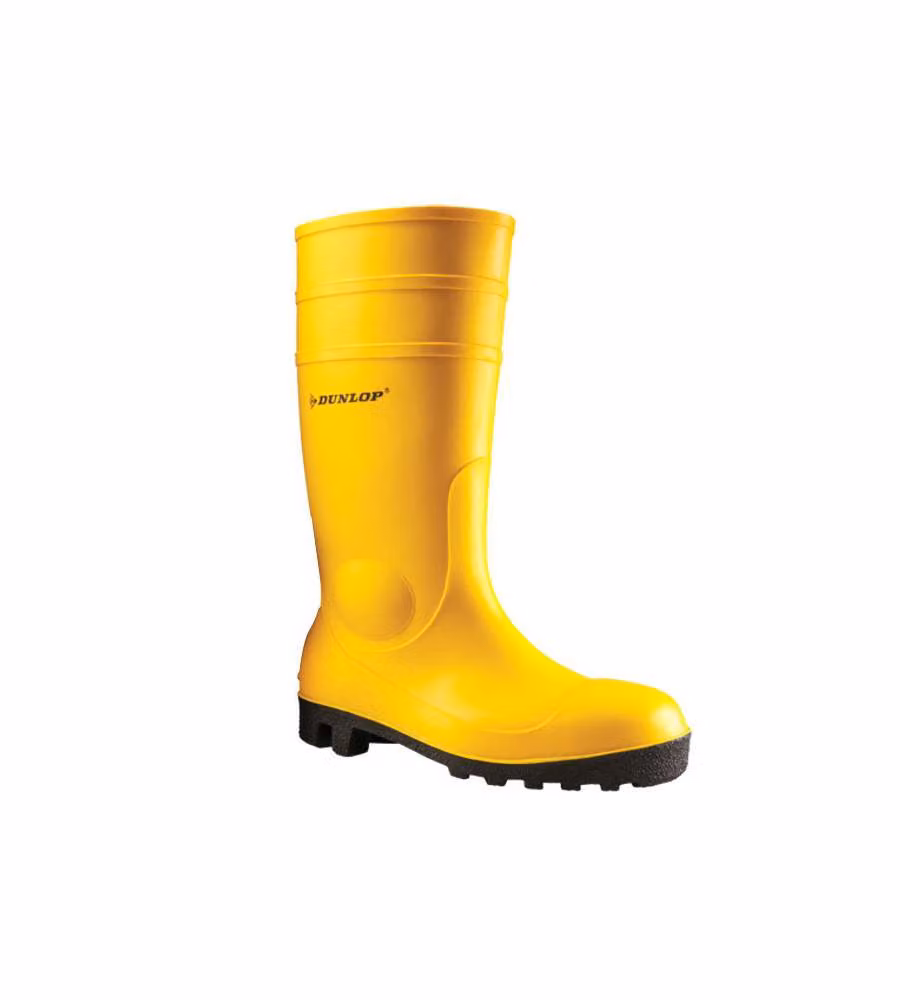 Stivali Sicurezza Pvc Ginocchio 43 Giallo Dunlop