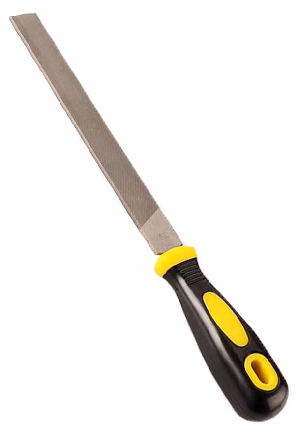 Lima metallica da 15 cm - Lima a doppia faccia per legno, metallo, pietra e plastica - WGP-PT-230809B1