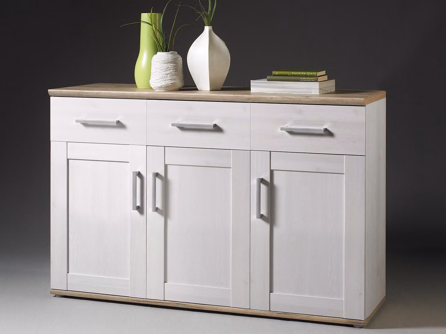 Credenza >Barbara< in larice di Sibiu - 140x88x46 cm (LxAxP)