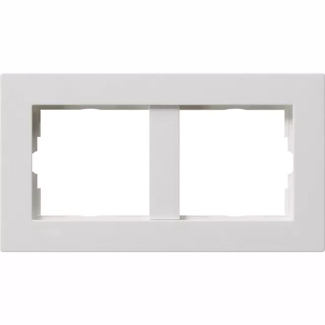Cornice doppia bianco puro - Cornice doppia bianca 1002204