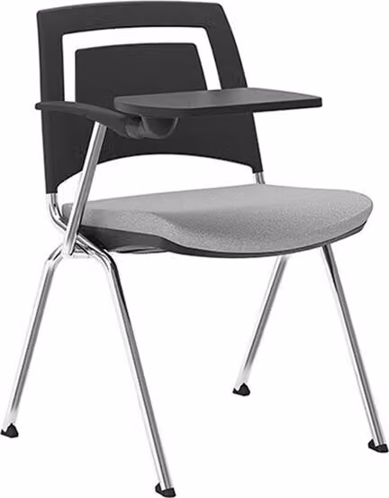 Stilvoller Grau Stuhl Moderner Stuhl Hochwertiges Design Bürostuhl