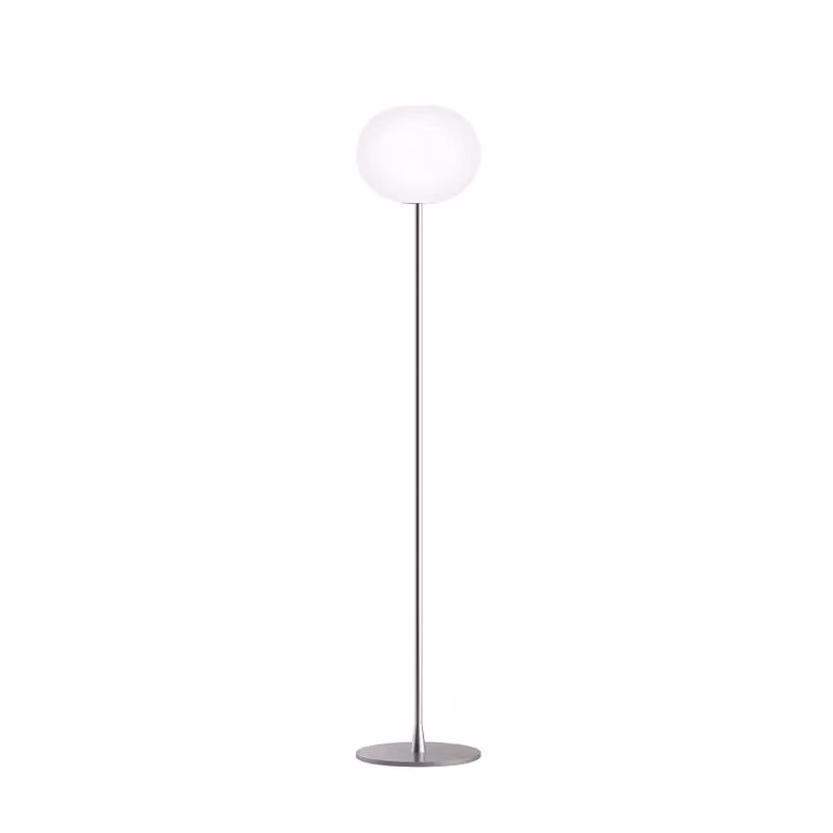 Flos - Glo-Ball Floor 2 - Lampada da terra - Argento