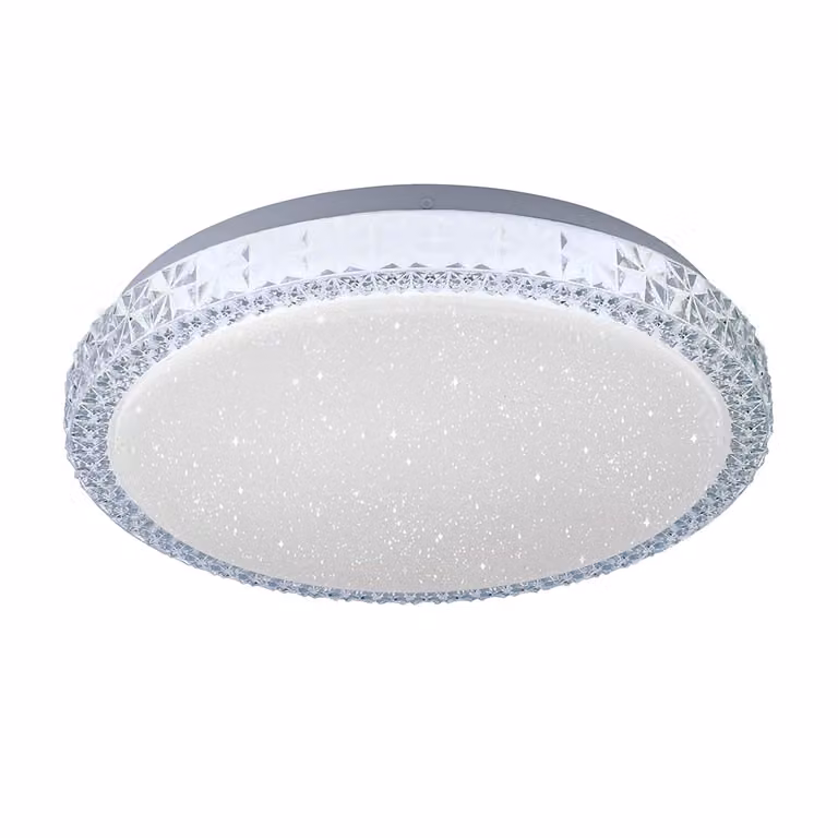 LeuchtenDirekt Plafoniera LED Frida Ø 30cm CCT Trasparente