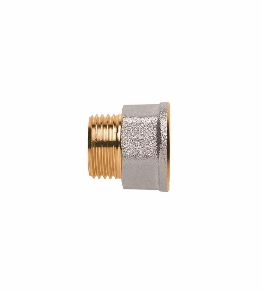 Idrobric Raccordo diritto a compressione per tubo rame 1/2" MF