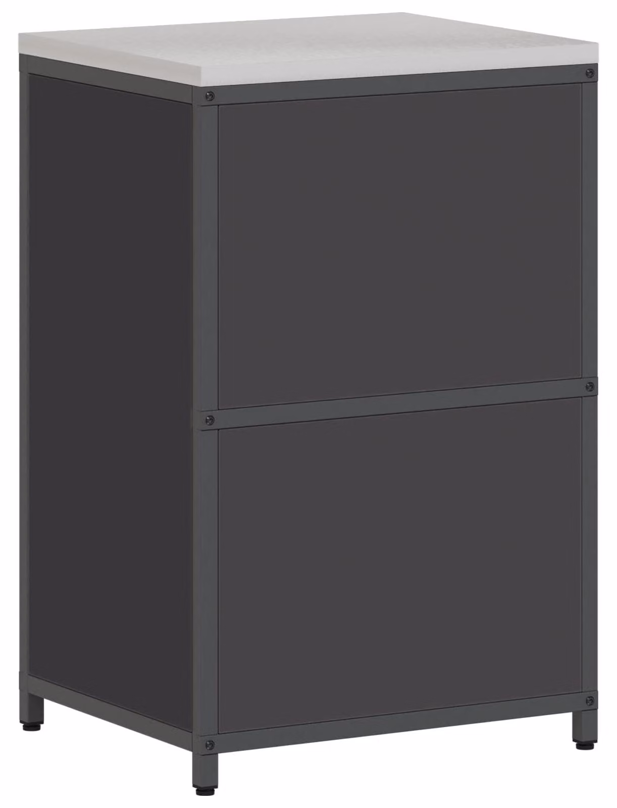 Stoccaggio in cucina HATTEM Nero 60 x 50 x 92 cm Acciaio
