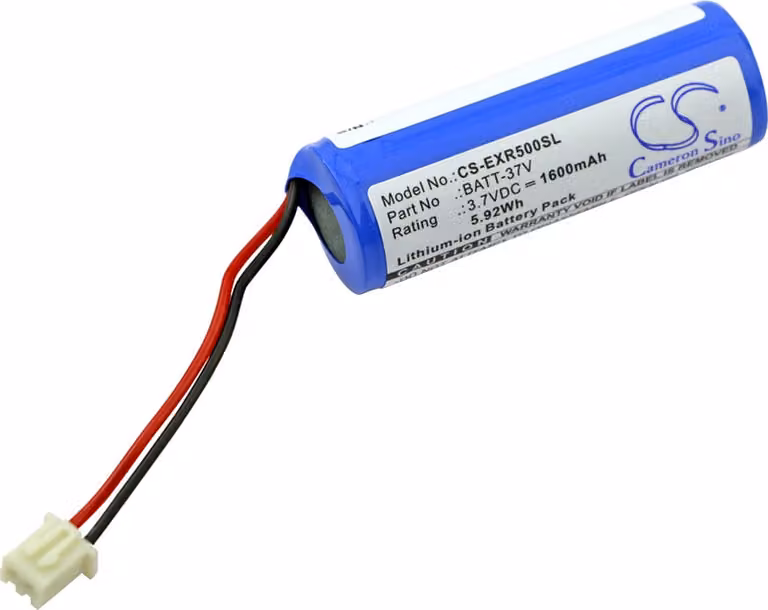 TECHTEK Batteria compatibile con [Extech] VIR 50, VIR50 sostituisce BATT-37V