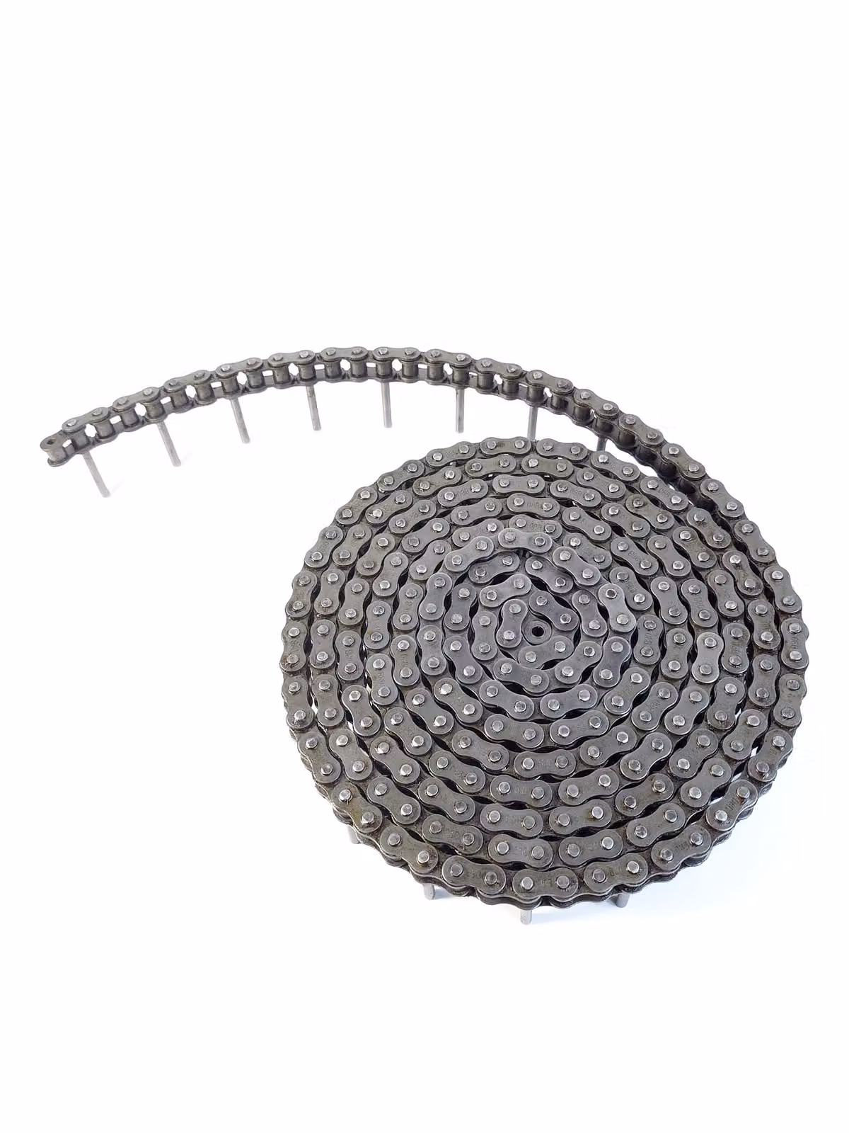 Catena di precisione 08B-1, perno di diametro 4,45 mm, lunghezza 29,6 mm, temprata, passo 12,7, marca Ozdowski