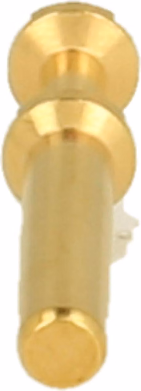 HARTING C-HMC-Contatto a crimpare Perno di contatto (M) 1,5 mm² AWG16 oro, 1 pezzo Materiale lega di rame - 1 pezzo