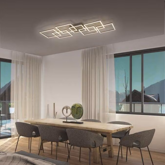 Lampada a soffitto LED Q-INIGO 6014-55 di Paul Neuhaus