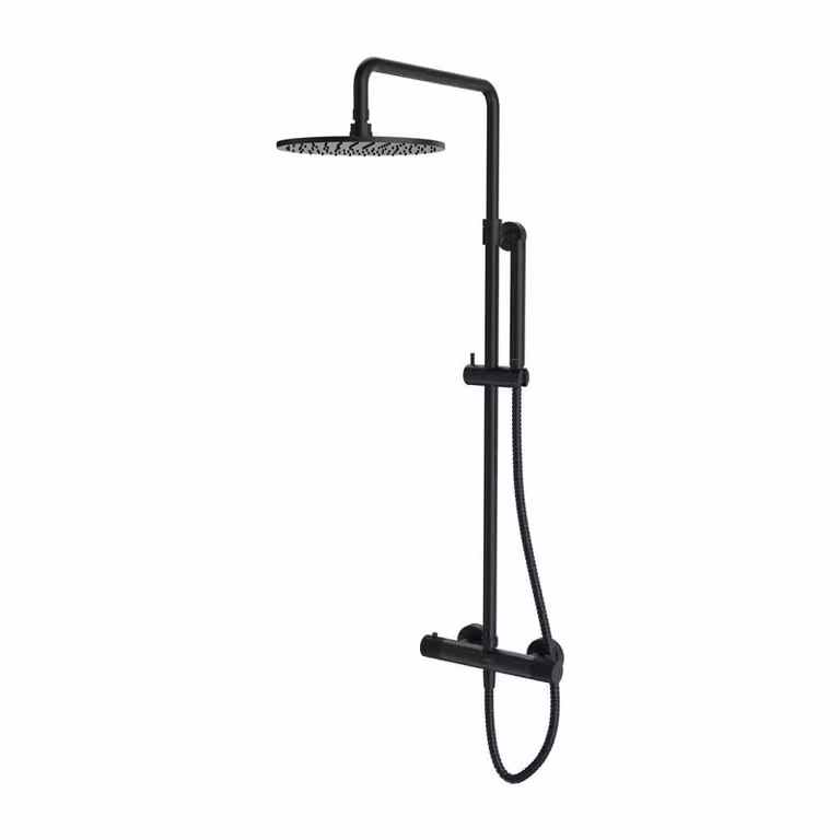 Omnires CONTOUR CT8044AT Set doccia con miscelatore termostatico, antracite