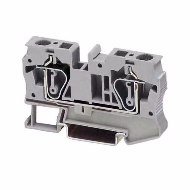 Morsetto a molla di tensione 0,2-10qmm B=8,2mm grande - Morsetto di alimentazione 8,2mm 41A ST 6