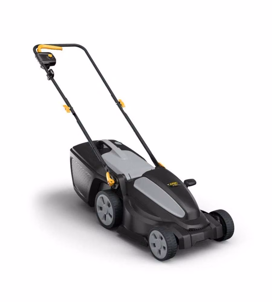 Rasaerba elettrico Alpina BL320E nero con cesto da 25 l e larghezza di taglio 34 cm