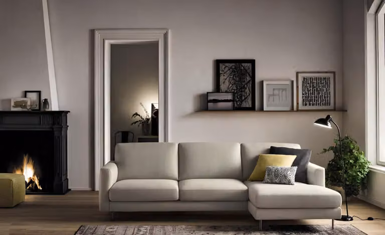 Sofa Eckcouch Italienische Sofas Couch Couchen Garnitur Möbel Stoff alfitalia