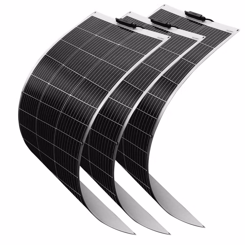 Pannello solare, alta efficienza, design flessibile, 3 pannelli solari