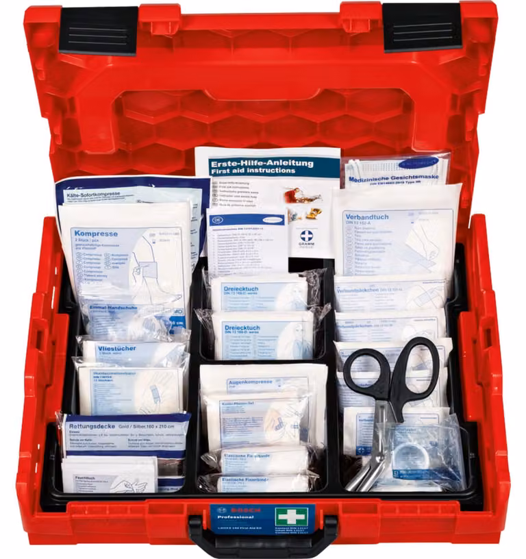 Bosch Professional First Aid Kit in Lboxx 102 - 1600A02X2R