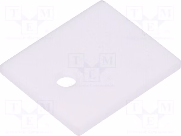 1x Dissipatore di calore: Vetroceramica, larghezza: 20,5 mm, tipo TO3P, lunghezza: 17,5 mm, 25 W/mK, modello AOS 3 P SL