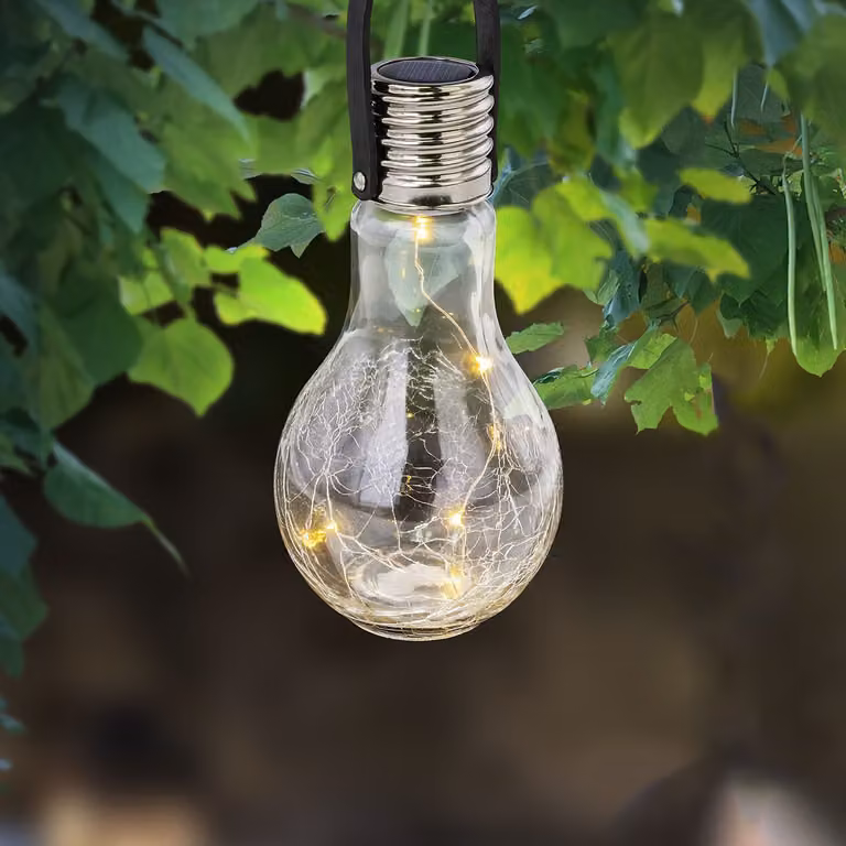 GLOBO luce solare lampadina da giardino lampada solare lampada da esterno luce solare 33978-12