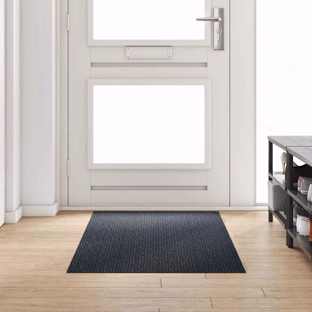 Runner in moquette vidaXL antracite, lavabile e antiscivolo, L 80 cm x P 200 cm
