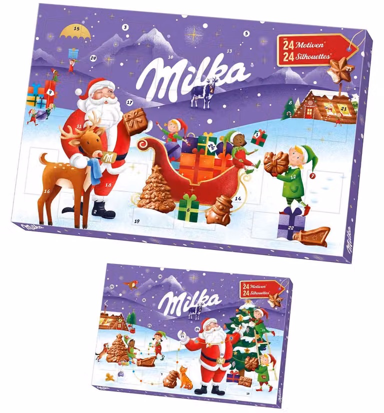 Calendario dell'Avvento Milka 200 g