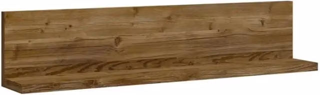 Scaffale da muro BERGAMO – 150 cm colore quercia scura