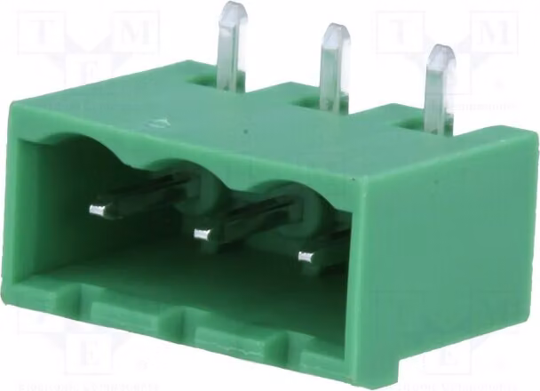 1 x Profilo di chiusura disattivabile con angolo di 90°, corsa: 3 x 5,08 mm, connettore MSTBA 2,5/3-G-5,08