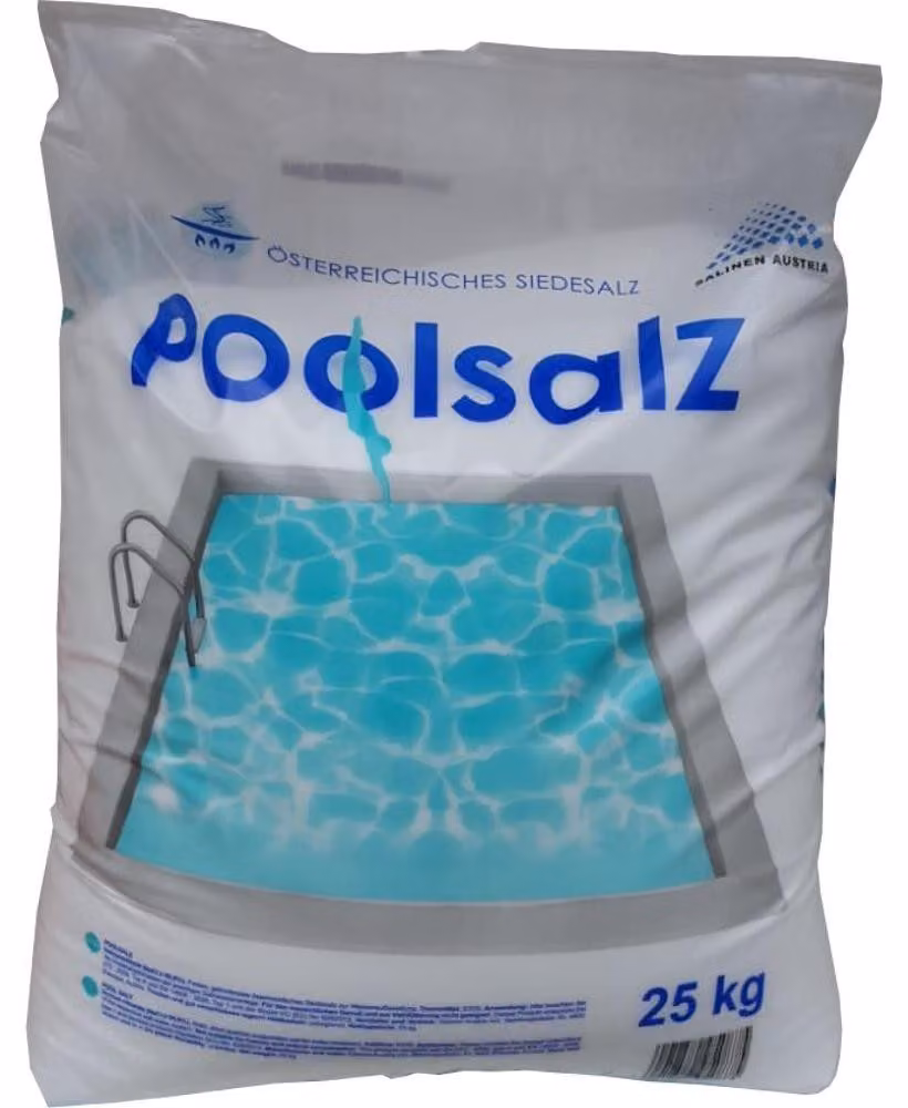 Sale per piscina Sale per piscina 25kg Cura dell'acqua Sale naturale Cura della piscina salata