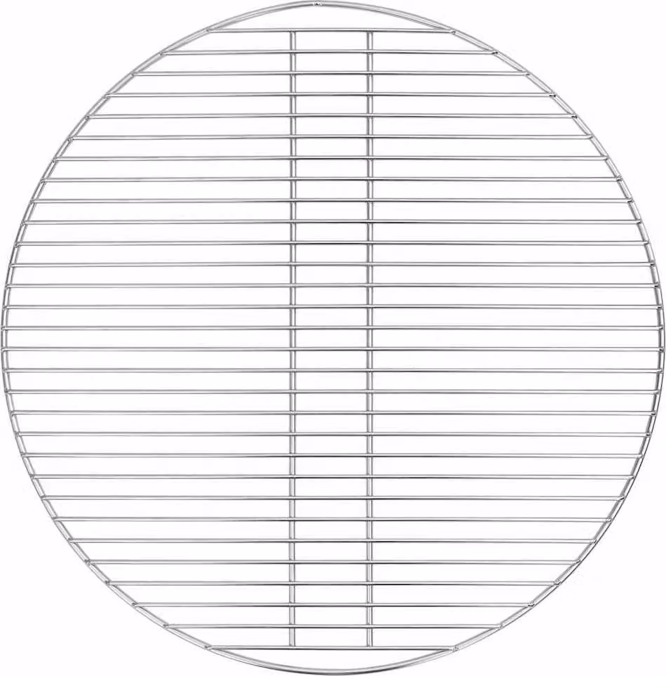 Griglia per barbecue Argento 57 x 57 cm Acciaio inossidabile